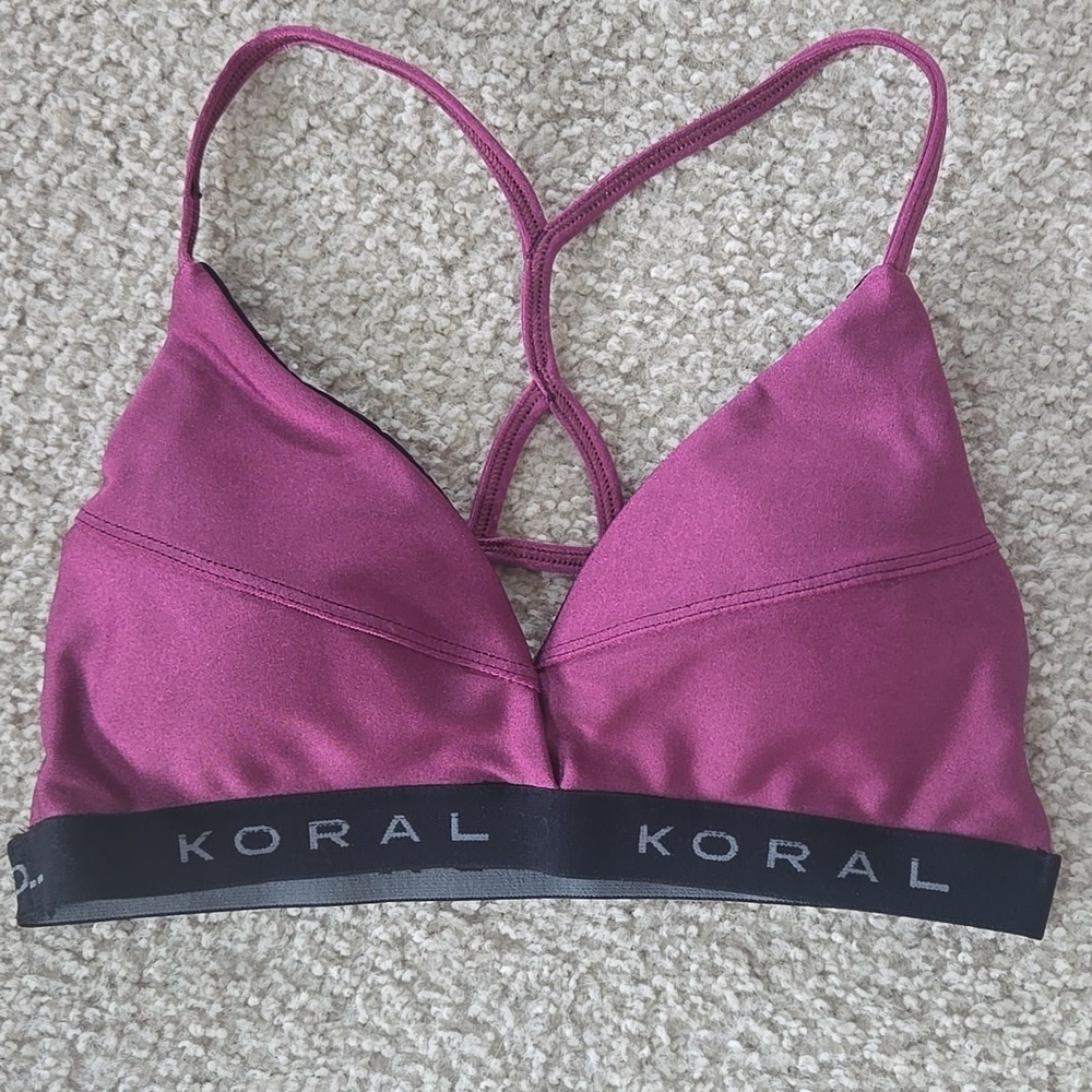 Koral Maddox Sports Bra Size Small